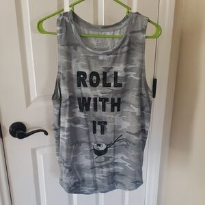 Grayson Threads Gray Camo 'Roll With It' Muscle Tee
